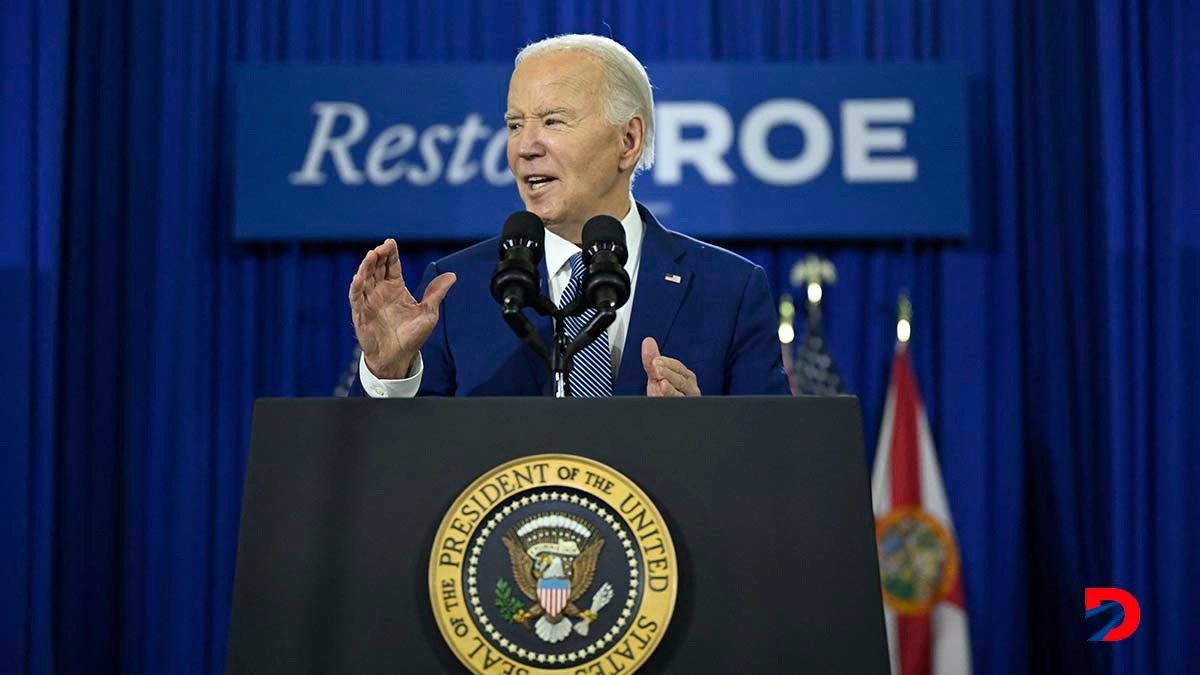 El presidente de Estados Unidos, Joe Biden, es foco de las teorías conspirativas a menudo. Foto: Andrew Caballero-Reynolds / AFP.