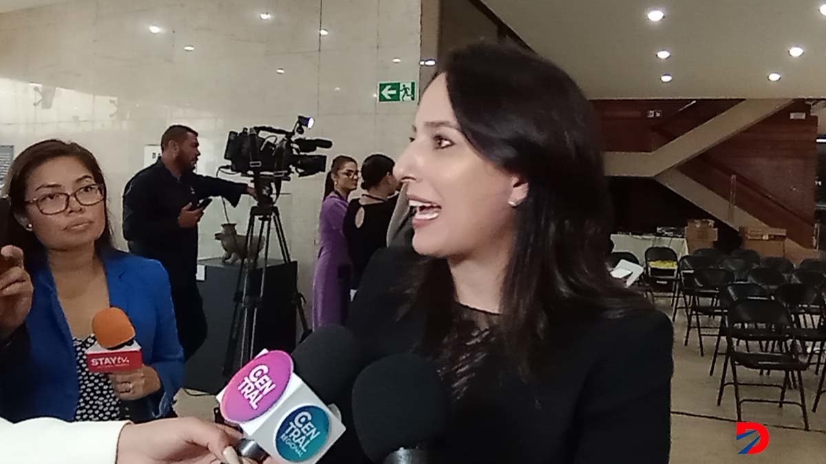La ministra de la Presidencia Natalia Díaz confía en mantener el diálogo con la Asamblea Legislativa. Foto Sócrates Colindres